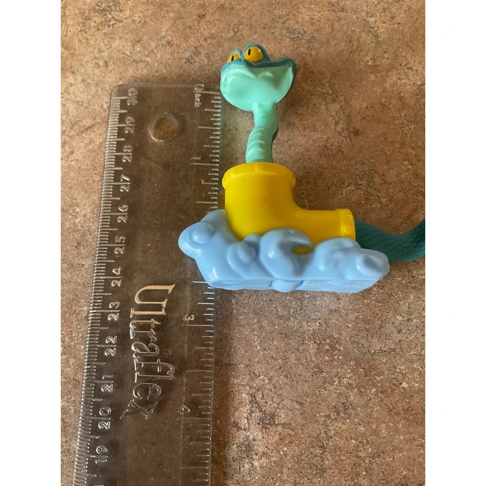 Disney Jungle Book Kaa‎ Snake McDonalds Happy Meal Toy 2024 Blue Yellow Figure